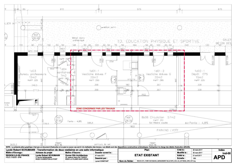 plan salle informatique